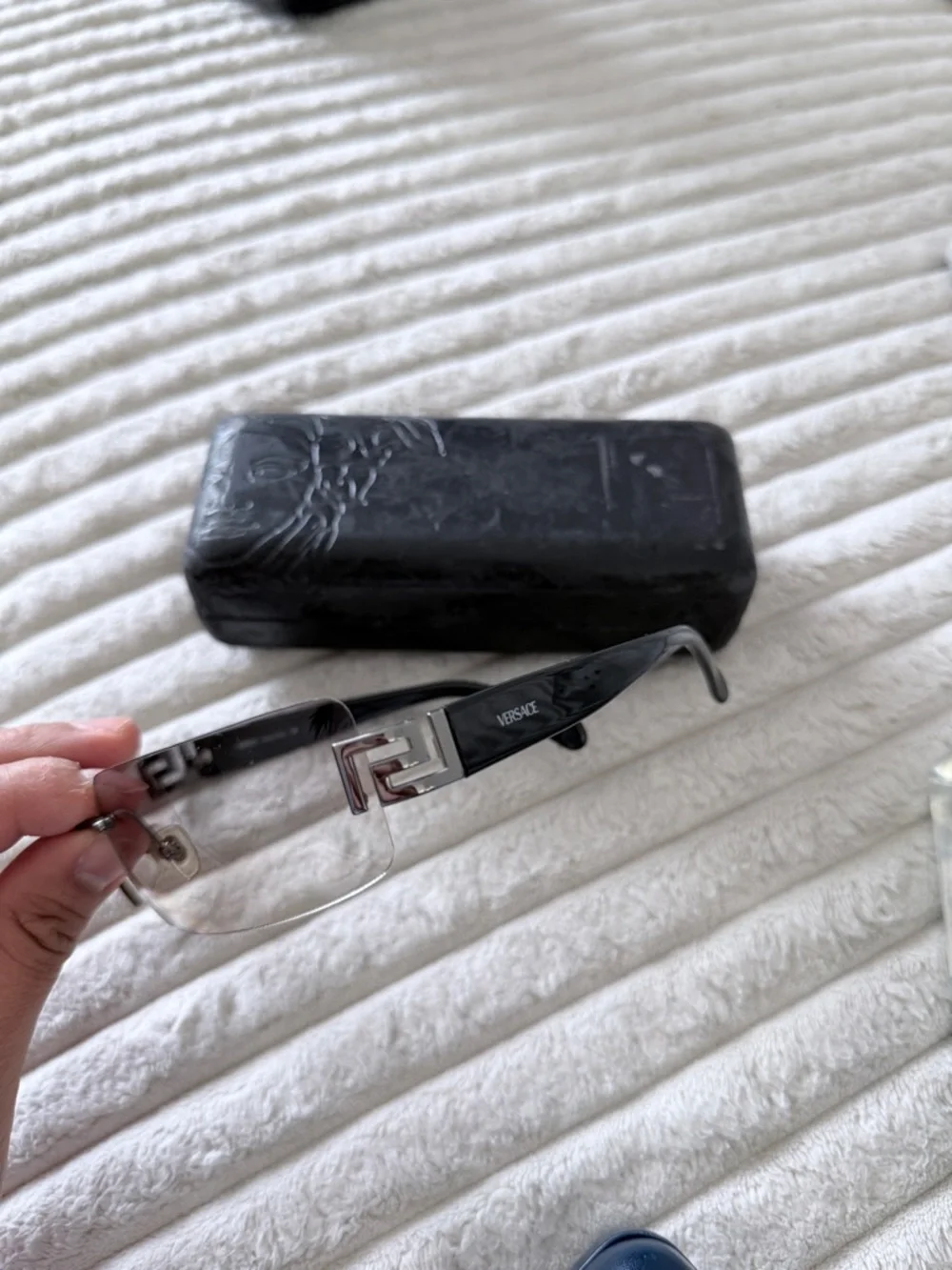 Versace Rimless Sunglasses - Picture 2 of 6